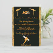 Afstuderen Flat Announcement Kaart (Staand voorkant)