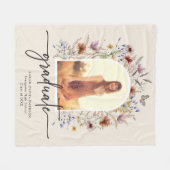 Afstuderen Fleece Blanket (Voorkant (Horizontaal))