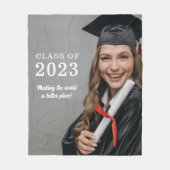 Afstuderen Fleece Blanket (Voorkant)