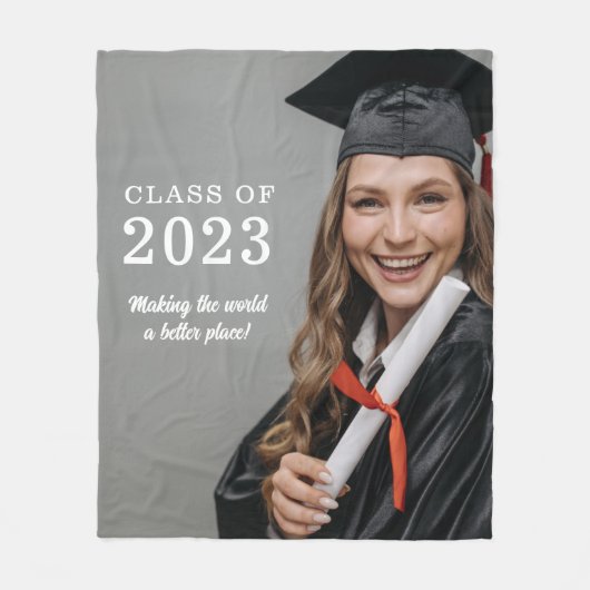 Afstuderen Fleece Blanket (Voorkant)