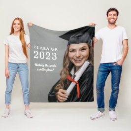 Afstuderen Fleece Blanket Deken