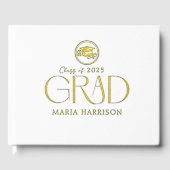 Afstuderen Folie gastenboek (Voorkant)