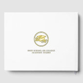 Afstuderen Folie gastenboek (Achterkant)