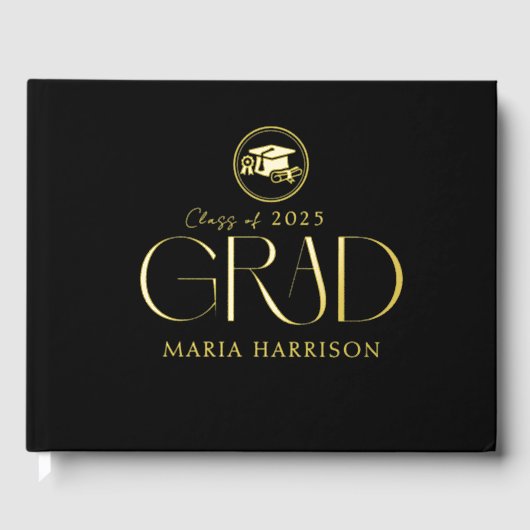 Afstuderen Folie gastenboek (Voorkant)