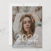 Afstuderen Foto 2022 partijuitnodiging Kaart (Voorkant)