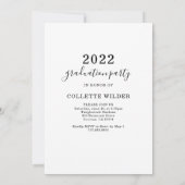 Afstuderen Foto 2022 partijuitnodiging Kaart (Achterkant)