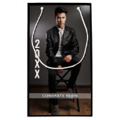 Afstuderen Foto Aangepast kleine cadeau Klein Cadeauzakje (Achterkant)