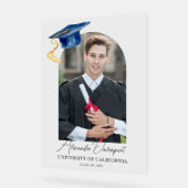 Afstuderen foto aangepaste acryl teken acryl bord (Hoek)