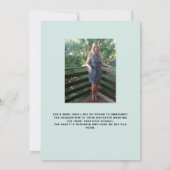  Afstuderen Foto Aankondiging  (Achterkant)