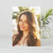 Afstuderen Foto Achtergrond voor Vellum Overlay Kaart (Staand voorkant)