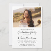 Afstuderen Foto Achtergrond voor Vellum Overlay Kaart (Achterkant)