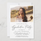 Afstuderen Foto Achtergrond voor Vellum Overlay Kaart (Achterkant)