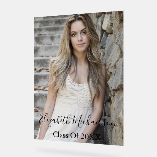 Afstuderen Foto Acryl Bord (Hoek)