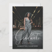  Afstuderen Foto Afstudeerder Afstuderen Aankondiging (Voorkant)