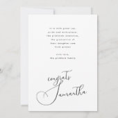  Afstuderen Foto Afstudeerder Afstuderen Aankondiging (Achterkant)