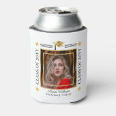 Afstuderen Foto Afstudeerder Pet School | jaar van Blikjeskoeler (Blikje Achterkant)