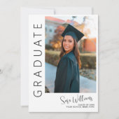 Afstuderen Foto Afstuderen Aankondiging (Voorkant)