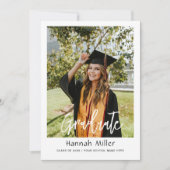 Afstuderen Foto Afstuderen Aankondiging (Voorkant)