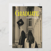 Afstuderen Foto Afstuderen Aankondiging (Voorkant)