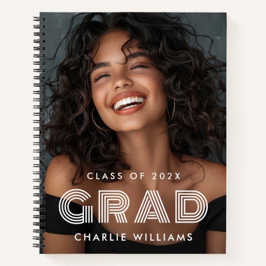 Afstuderen Foto afstuderen Naam Jaar Gastboek Notitieboek (Voorkant)