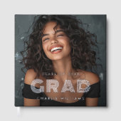 Afstuderen foto afstuderen naam jaar gastenboek (Voorkant)