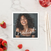 Afstuderen foto afstuderen naam servet (Insitu)