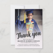 Afstuderen Foto Bedankkaart (Voorkant)