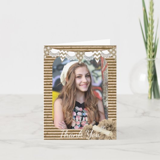 Afstuderen Foto bedankt (Voorkant)