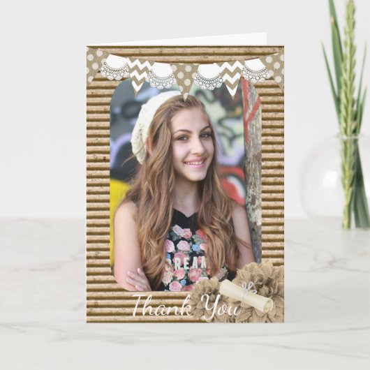 Afstuderen Foto bedankt (Voorkant)