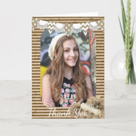 Afstuderen Foto bedankt