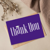 Afstuderen Foto Bedankt Custom