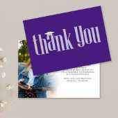 Afstuderen Foto Bedankt Custom