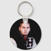 Afstuderen Foto Bourgogne AFSTUDEERDER Pet Jaar Mo Sleutelhanger (Achterkant)