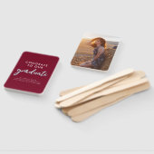 Afstuderen Foto Bourgondië Afstuderen 2024 Handwaaier (Niet-gemonteerd)