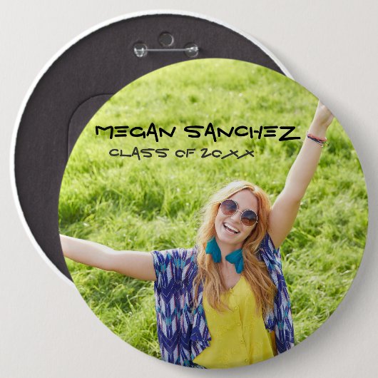 Afstuderen Foto Button (Voorkant /achterkant)