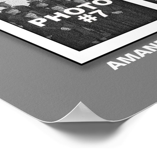 Afstuderen Foto Collage 10 Afbeeldingen Poster (Hoek)