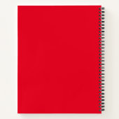 Afstuderen Foto Collage Afstuderen Red Notitieboek (Achterkant)