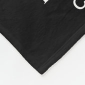 Afstuderen Foto Collage Black Fleece Deken (Hoek)