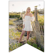 Afstuderen Foto Collage Eenvoudige minimalistische Vlaggetjes (Eerste vlag)