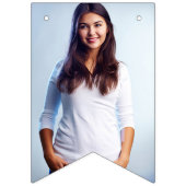 Afstuderen Foto Collage Graduation Party Vlaggetjes (Tweede vlag)