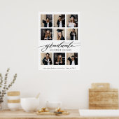 Afstuderen Foto Collage Keepomwille Poster (Keuken)