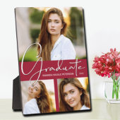 Afstuderen Foto Collage op Crimson Fotoplaat