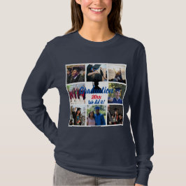 Afstuderen Foto Collage Persoonlijk T-shirt