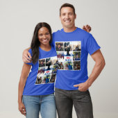 Afstuderen Foto Collage Persoonlijk T-shirt (Unisex)