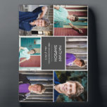 Afstuderen Foto Collage Plaque (6 foto's) Fotoplaat<br><div class="desc">Fotografie met dank aan Shelly Perry: www.stocksy.com/spfoto</div>