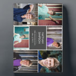 Afstuderen Foto Collage Plaque (6 foto's) Fotoplaat<br><div class="desc">Fotografie met dank aan Shelly Perry: www.stocksy.com/spfoto</div>