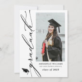 Afstuderen foto Collage Typografie Aankondiging (Voorkant)