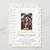 Afstuderen foto donuts en graden 2025 kaart (Voorkant)