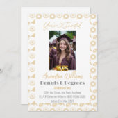 Afstuderen foto donuts en graden 2025 kaart (Voorkant / Achterkant)