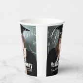 Afstuderen Foto Eenvoudig Modern Open Huis Party Papieren Bekers (Rechts)